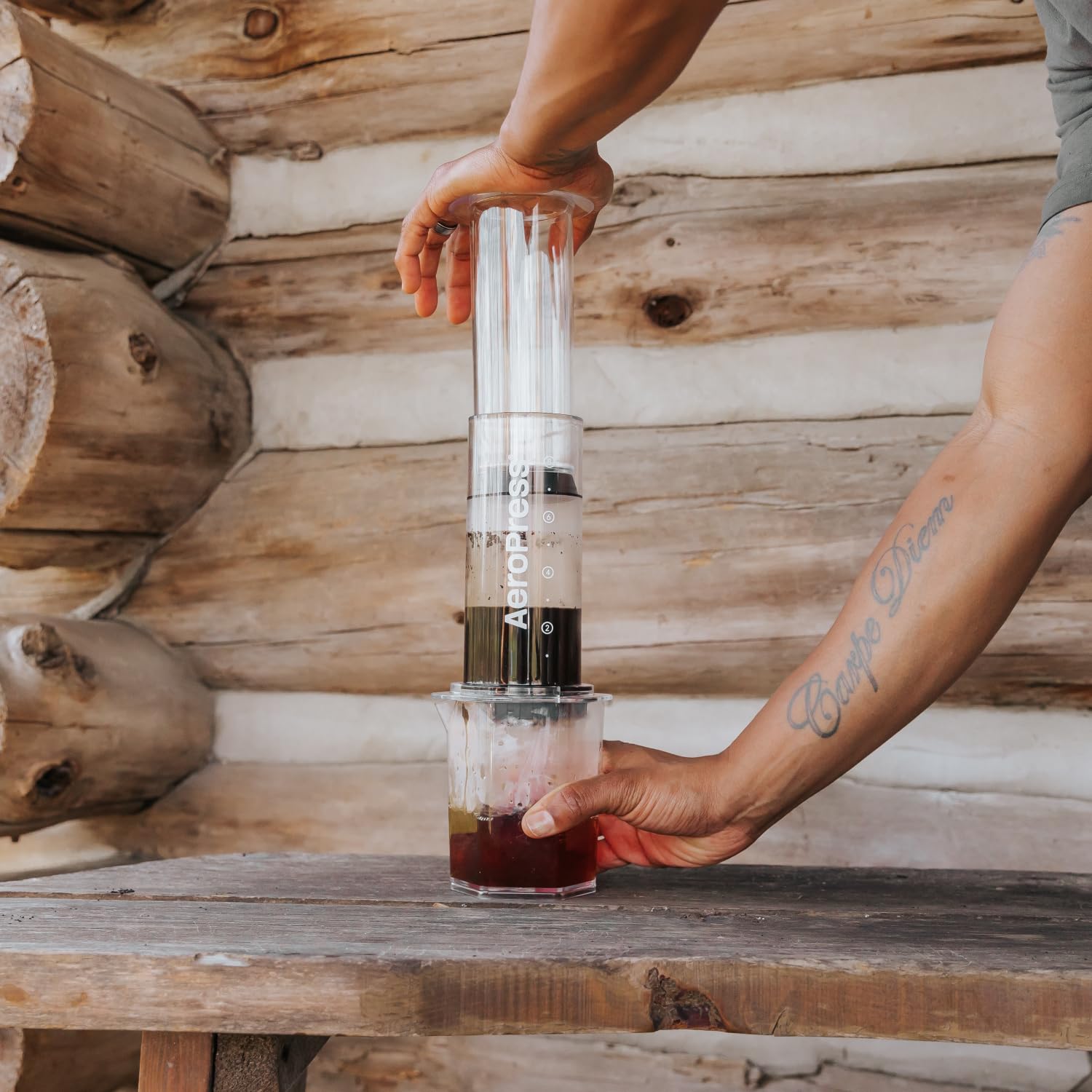 AeroPress XL 316 Stainless Steel Reusable Filter, Durable Metal Coffee Filter, Sustainable, Eco-Friendly, Travel-Friendly, Fits XL Size AeroPress Manual Coffee Makers