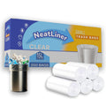 NeatLiner 250 Count 15L Clear Small Garbage Bags – 4 Gallon Trash Bags for Bathroom, Office, Bedroom, Pet Waste – Durable, Unscented, Leak-Resistant Liners