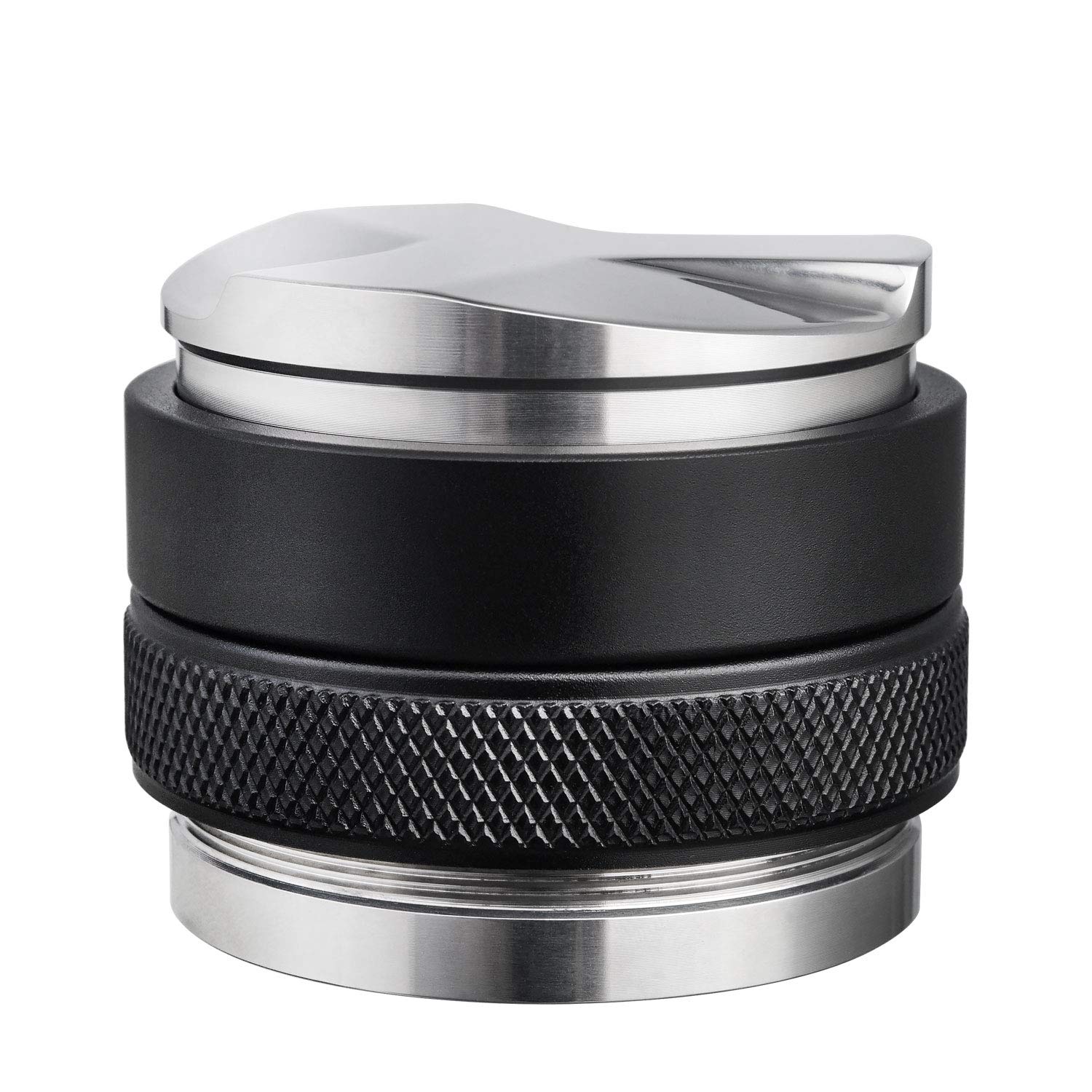 58mm Coffee Distributor and Tamper, MATOW Dual Head Coffee Leveler Fits for Portafilter, Increased Adjustable Depth- Professional Espresso Hand Tampers