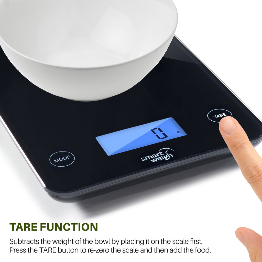 Smart Weigh Digital Glass Top Food Scale