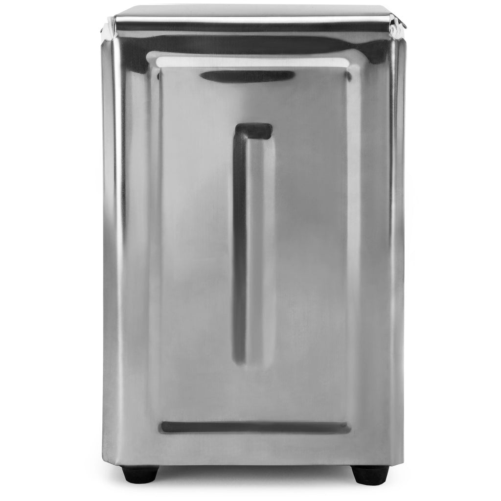 Back of House Ltd. Commercial Napkin Dispensers Tall-Fold Restaurant & Diner Value Bundle | Spring-Loaded, Stainless Steel, for Low-Fold Paper Napkins | Commercial & Home Use