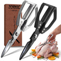 Kitchen Scissors Set, Heavy Duty Poultry Shears All Purpose, Kitchen Scissors for Food Meat Cutting Scissor,Japanese Chicken Shear Bones, Cooking Gifts for Men Women Mom Dad