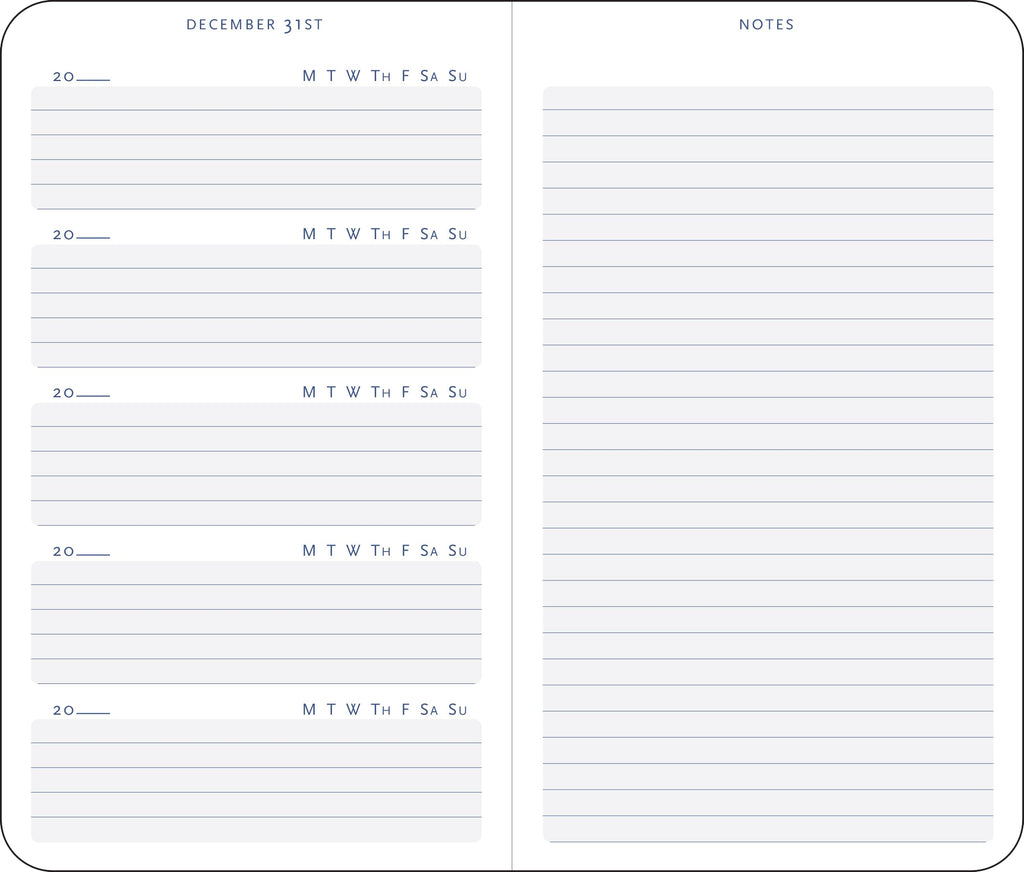 Five Year Journal - Deluxe, Cloth-bound Edition (1 minute a day is all it takes!)