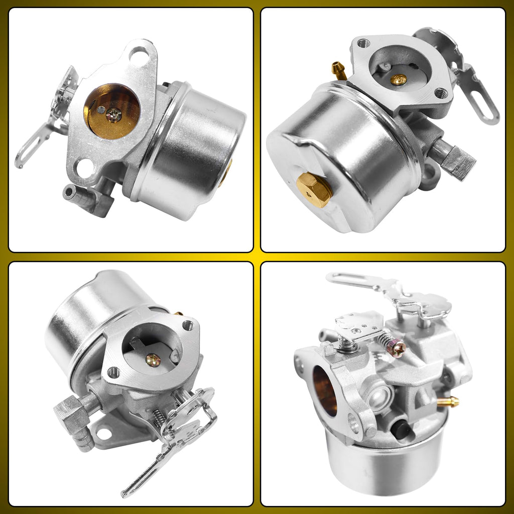 Podoy Upgrade 640084B Carburetor Carb Kit with Smooth Engine Performance, Compatibe with Te-cumseh 4HP 5HP HS50,HSSK40, HSSK50, HSSK55, 640084, 632107, 640105, 521 Snowblower Thrower, 13 Pcs