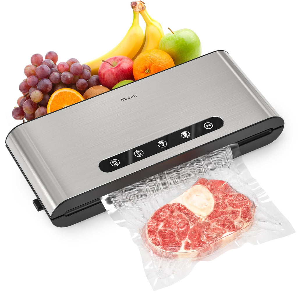 Vacuum Sealer Bags for Food Saver 200 Quart 8x12 Inch Seal a Meal, Commercial Grade, BPA Free, Heavy Duty, Great for Vacuum storage, Meal Prep or Sous Vide