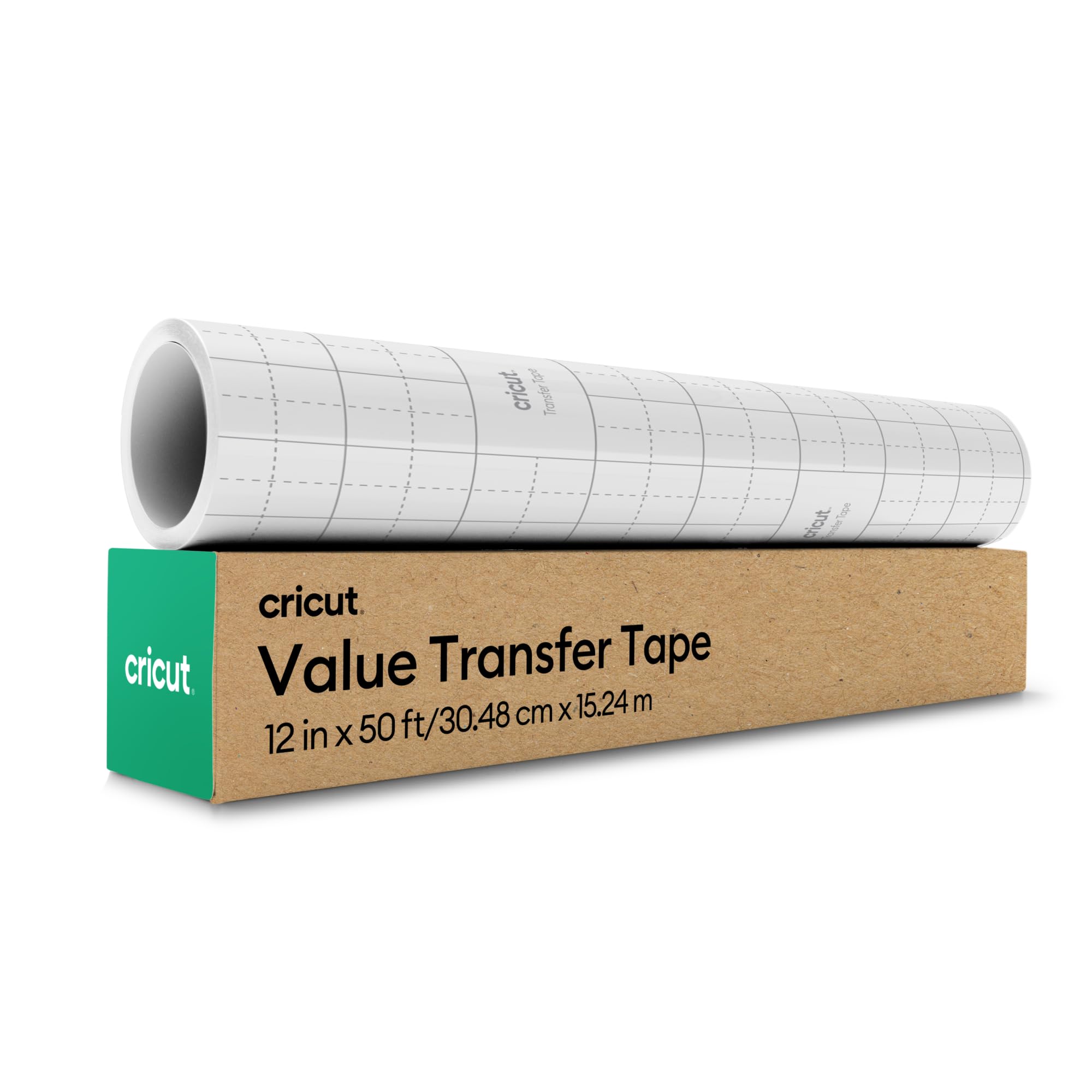 Cricut Value Transfer Tape (12in x 50ft Roll) - Easy transfers for Vinyl Projects, for Maker & Explore Machines