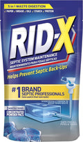 Rid-X Septic Tank System 3 Month Supply Dual Action Septi-Pacs Treatment, 3 Count, 3.2oz