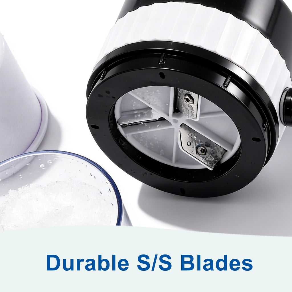 Snow Cone Machine - Slushie Ice Machine, Manual Shaved Ice Machine for Snow Cones, Portable Snowcone Machine Maker and Ice Shaver