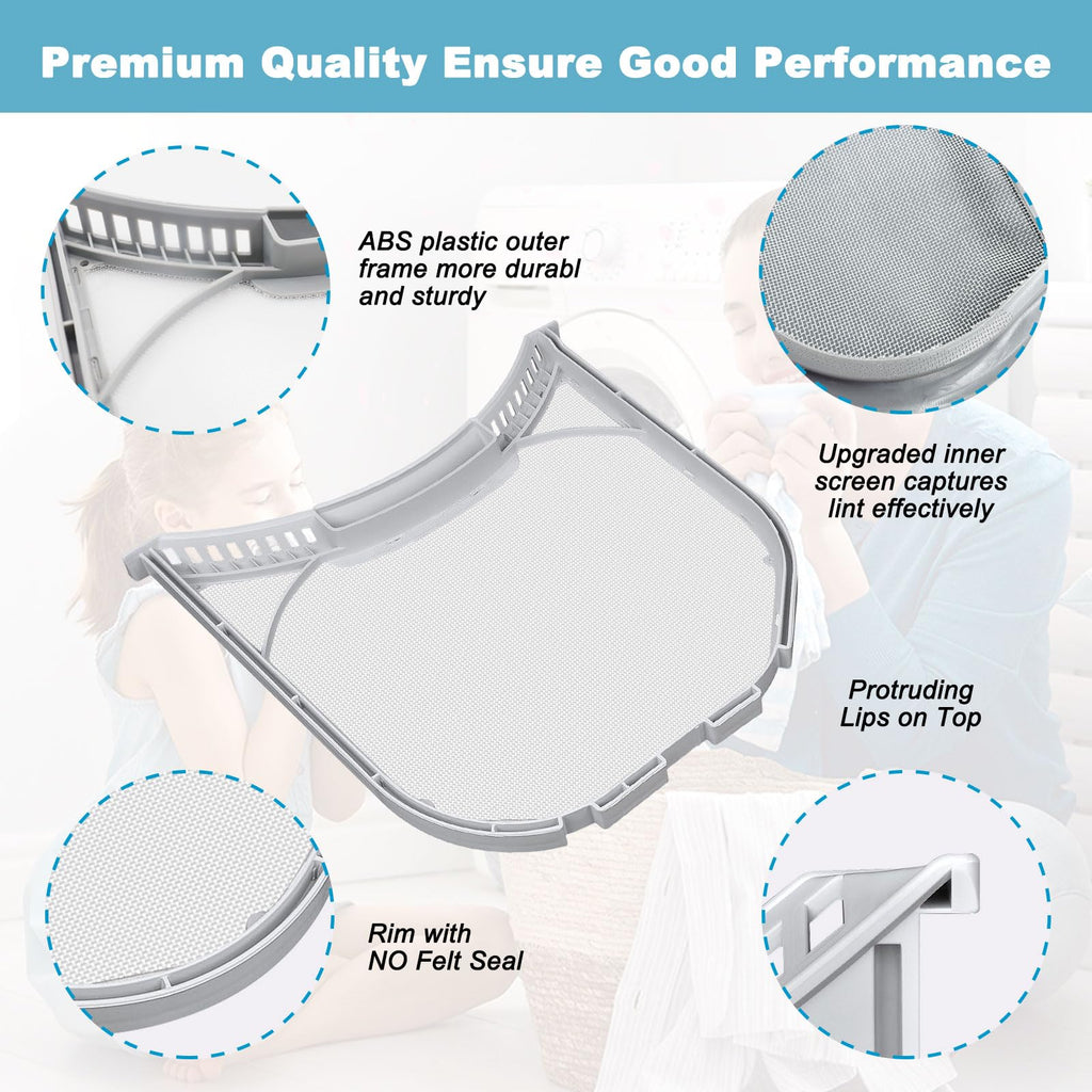 UPDATED ADQ56656401 Dryer Lint Filter Replacement for LG and Kenmore Dryer Lint Screen Replaces 1462822, AP4457244, PS3531962, AH3531962, EA3531962