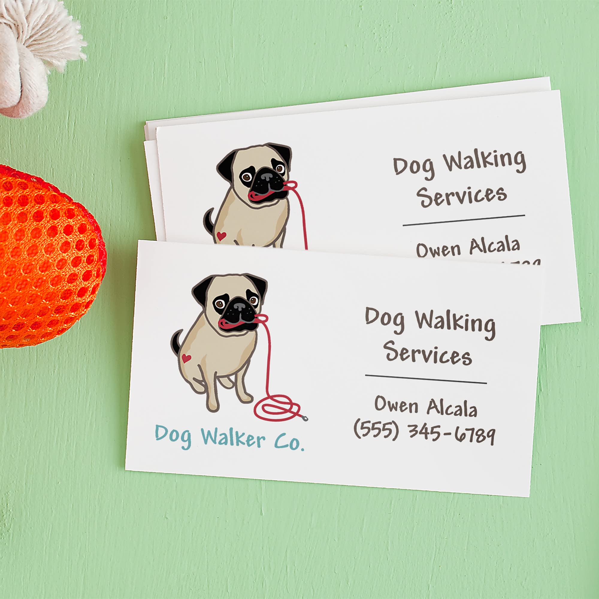 Two-Side Printable Premium Clean Edge Business Cards with