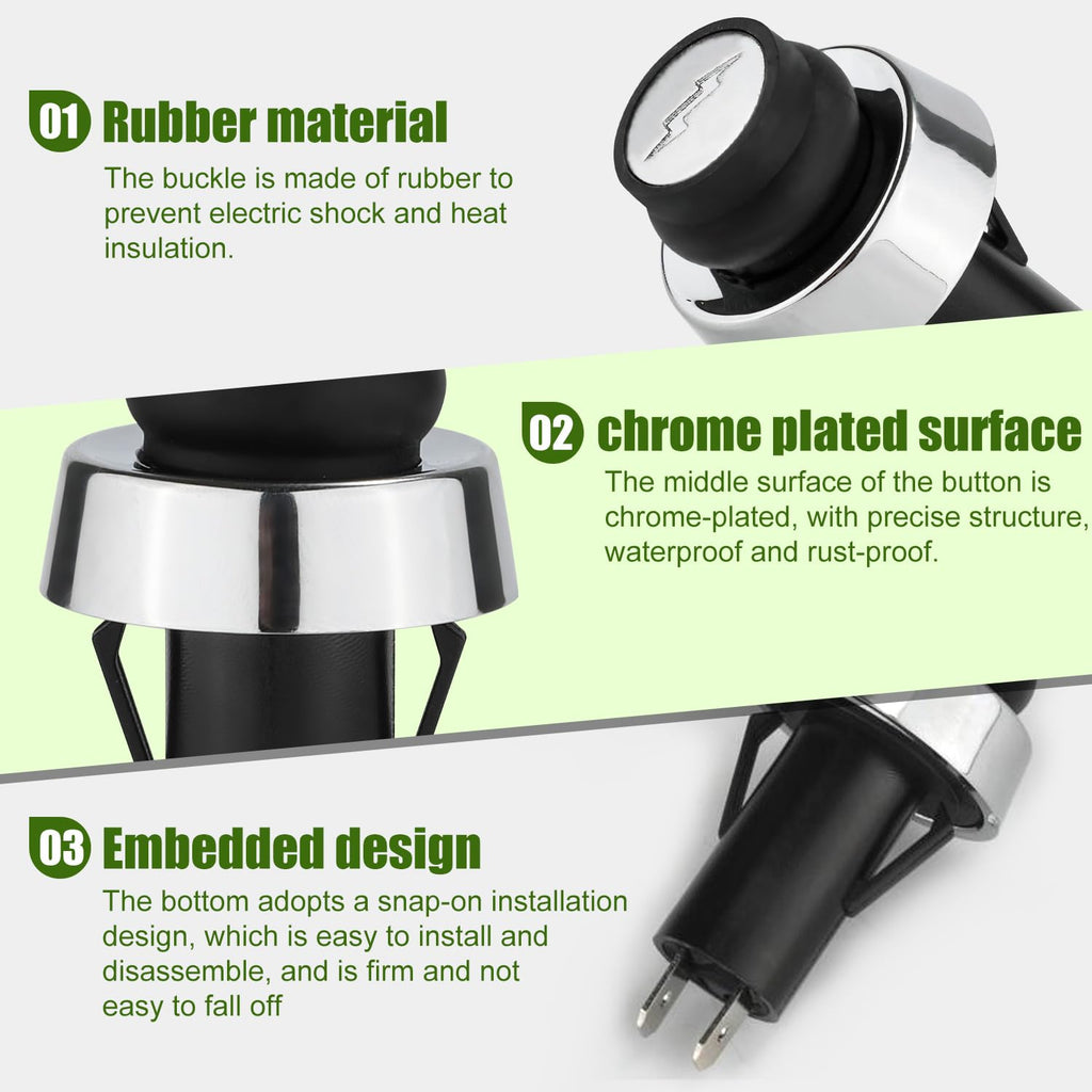 GS4 Igniter for Weber, GS4 Grill Igniter Switch/Button Practical Push Button Accessories/Parts Replacement for Weber #66220 Fit for Weber GS4 Genesis II & Spirit II Gas Grills S310 E310 S-210 E-210
