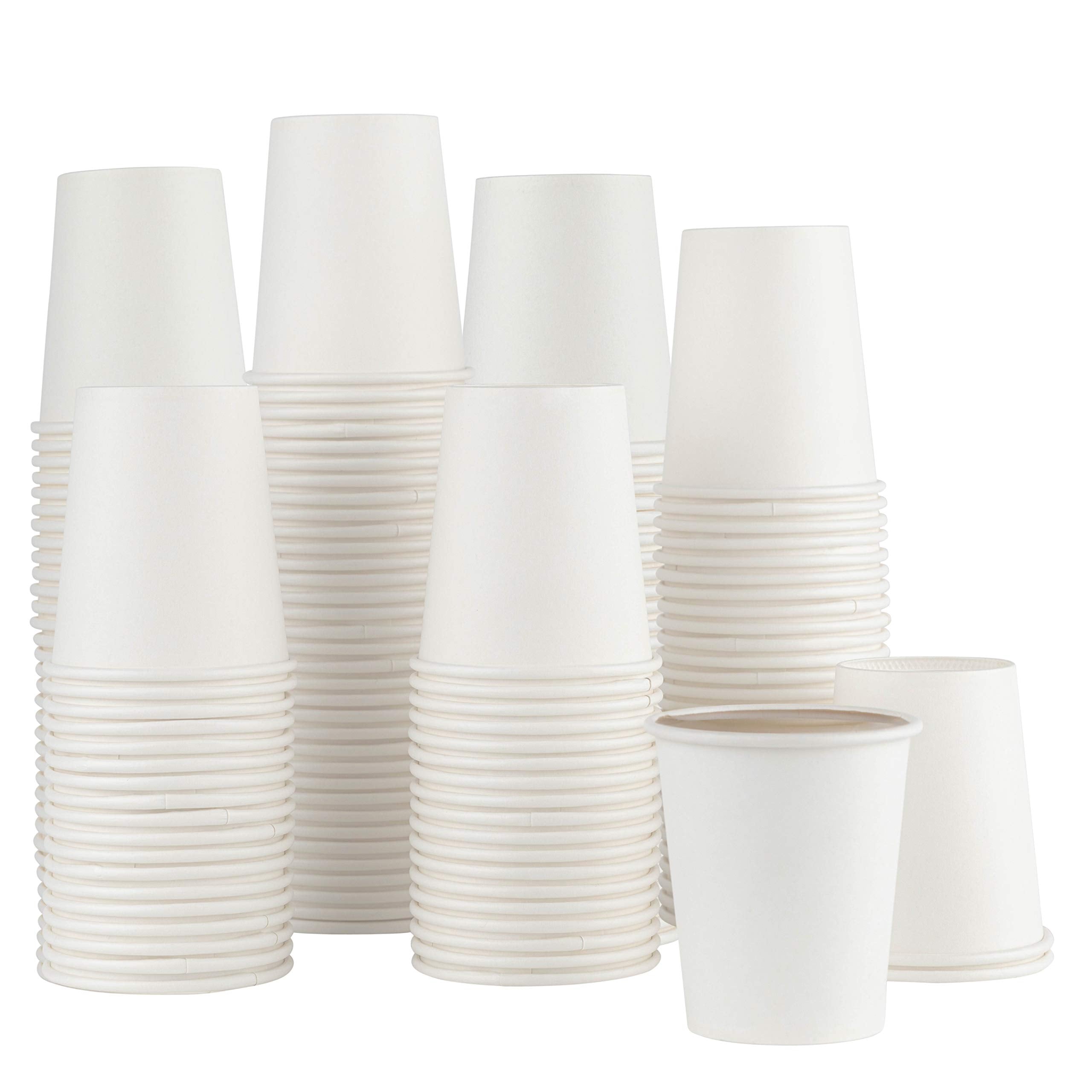 ELEGANT DISPOSABLES [200 PACK COFFEE CUPS] 5 ounce Disposable Paper Hot Cups - Coffee Cup, Bathroom, Espresso, Mouthwash Cups