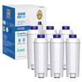 GOLDEN ICEPURE Coffee Machines Water Filter Compatible with De'Longhi DLSC002, SER3017 & 5513292811,De Longhi,ECAM, Esam, ETAM, BCO, EC-Series,6 Pack