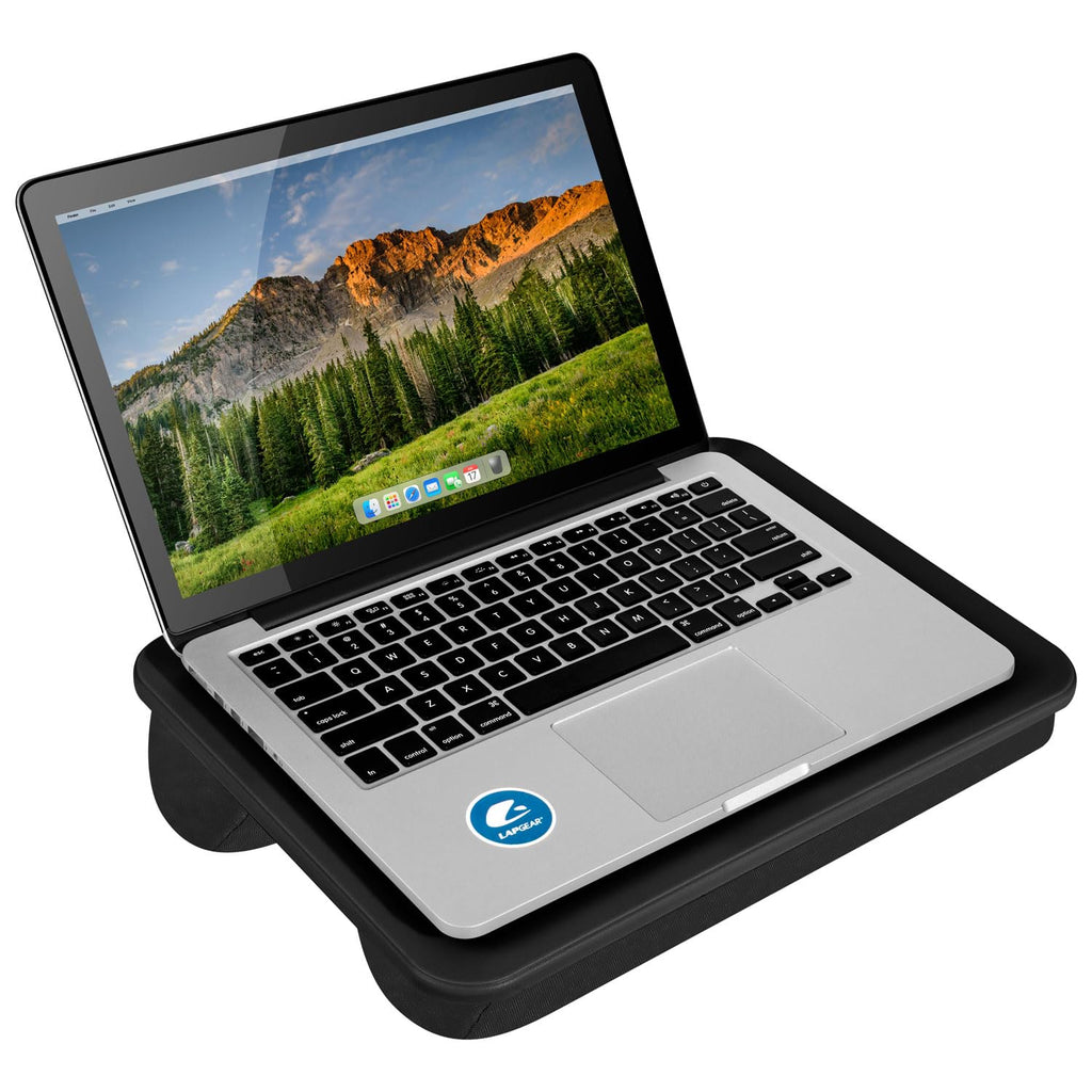 LapGear Compact Lap Desk - Black - Fits up to 13.3 Inch Laptops - Style No. 43108