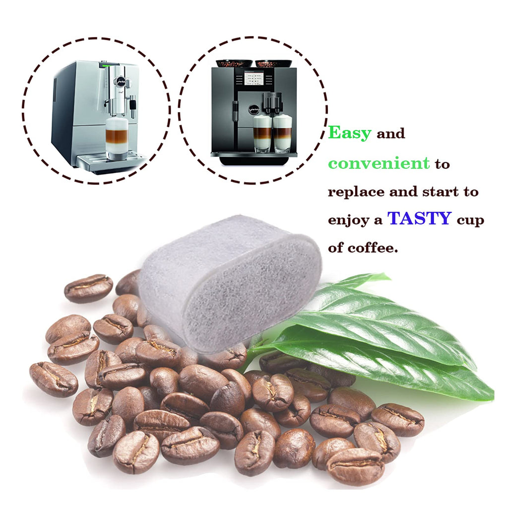 12PCS BWF100 Filters for Breville Espresso Cappuccino Coffee Machine BWF100 BES870 BES810 BES990 BES980 BES920 BES900XL BES870XL BES860XL BES840XL BKC600XL Charcoal Water Filter Cartridge