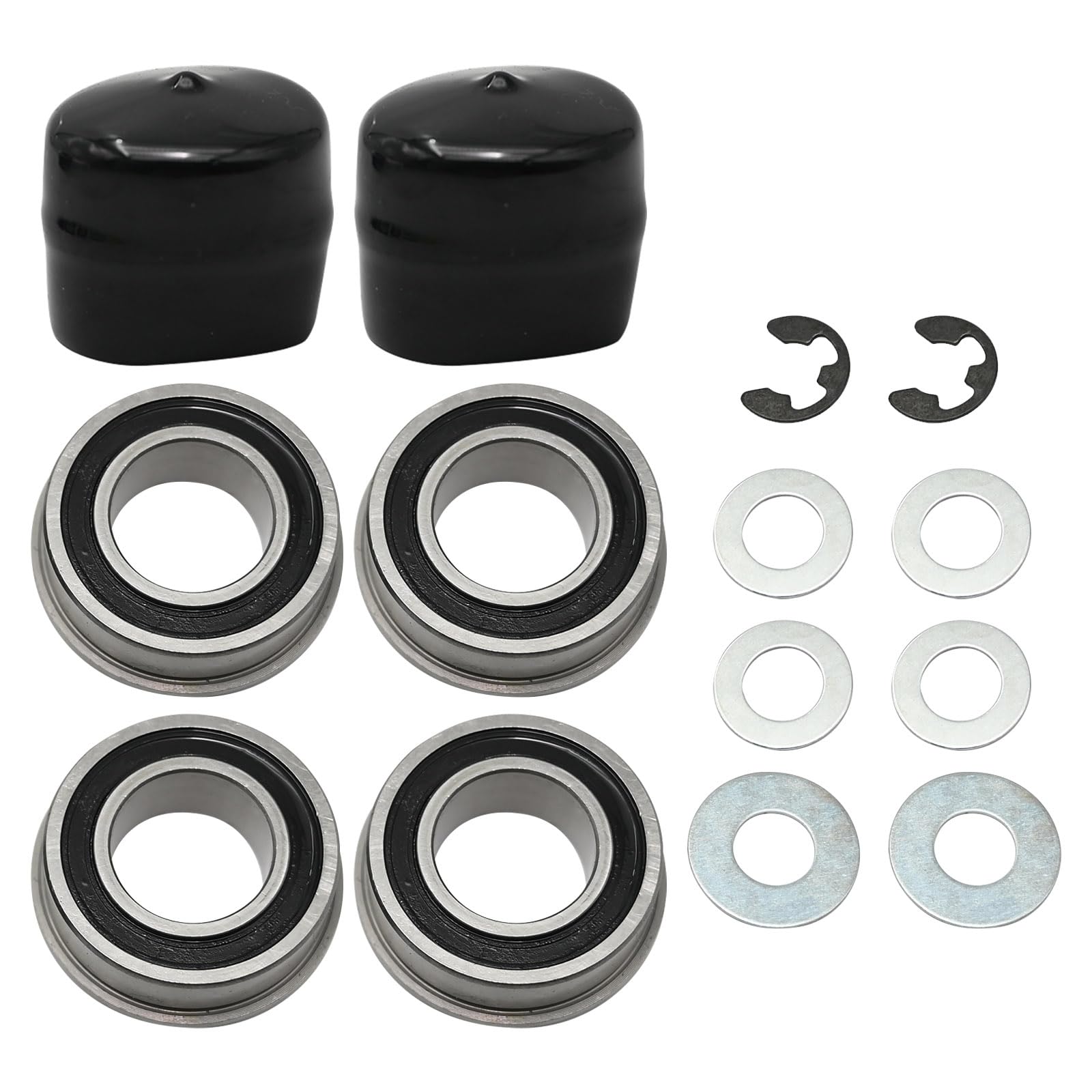 laffoonparts 532009040 Front Wheel Bearing Conversion Kit Replacement for Husqvarna Craftsman Poulan 532124959 9040H