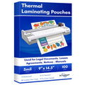 ELYGRAP 100 Pack 5Mil Legal Size Laminating Sheets 8.5"x14" (9x14.5) - Choise for Teachers and Officers-Thermal Pouches, Compatible with All Laminators for Documents/Cards/Photos
