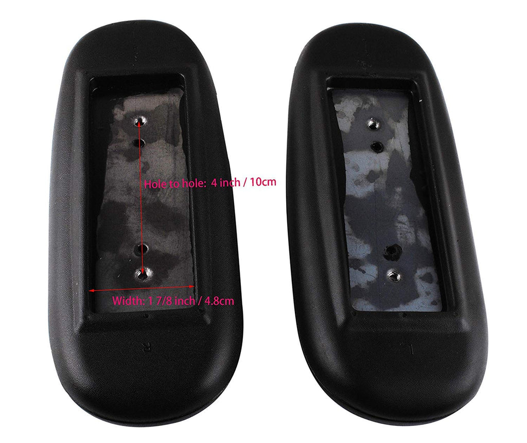 MEISO Chair Arm Pad Office Chair 10" 4" Replacement Part Armrest Cover #1043 for Office Desk (Pack of 2)