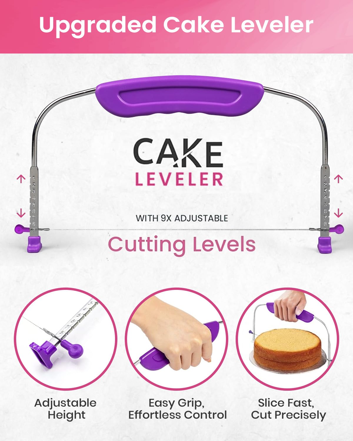 RFAQK 200 PCs Cake Decorating Kit with Cake Turntable-48 Numbered Easy to use Icing Tips-7 Korean Tips with Booklet & E.Book-Straight & Offset Spatula-Cake Leveler & Other Baking Supplies