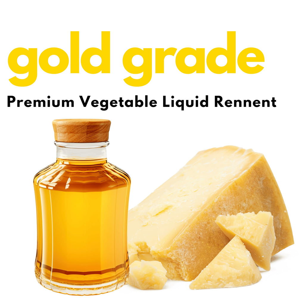 Vegetable Liquid Rennet 2 fl oz – 100% Natural and Non-GMO Coagulant for Cheese Making and Culinary Use BY ELO’S PREMIUM