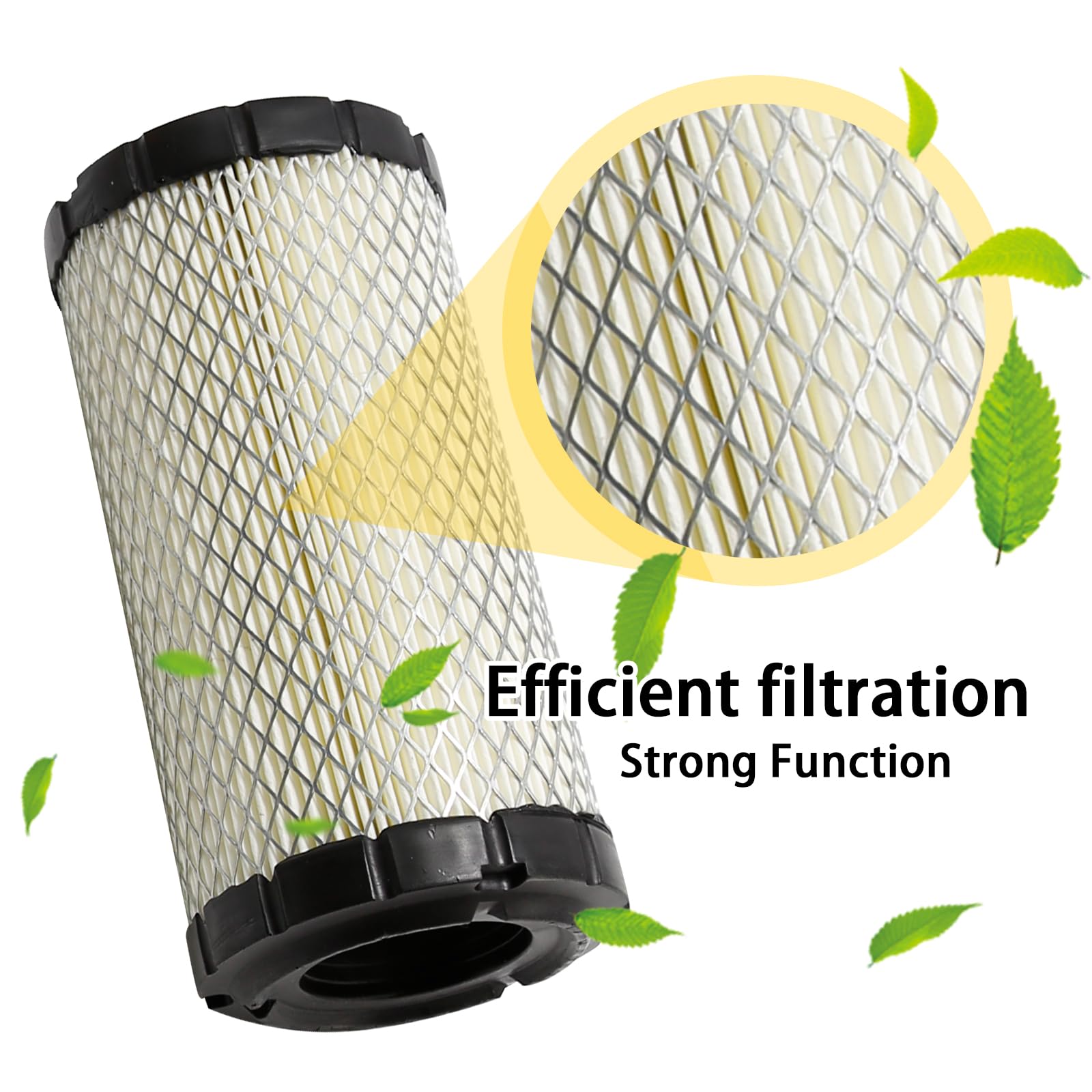Hoypeyfiy Replaces LA125 Air Filter Tune Up Maintenance Service Kit replacement for John Deere LA115 D100 D110 D120 L100 E110 Lawn Tractor