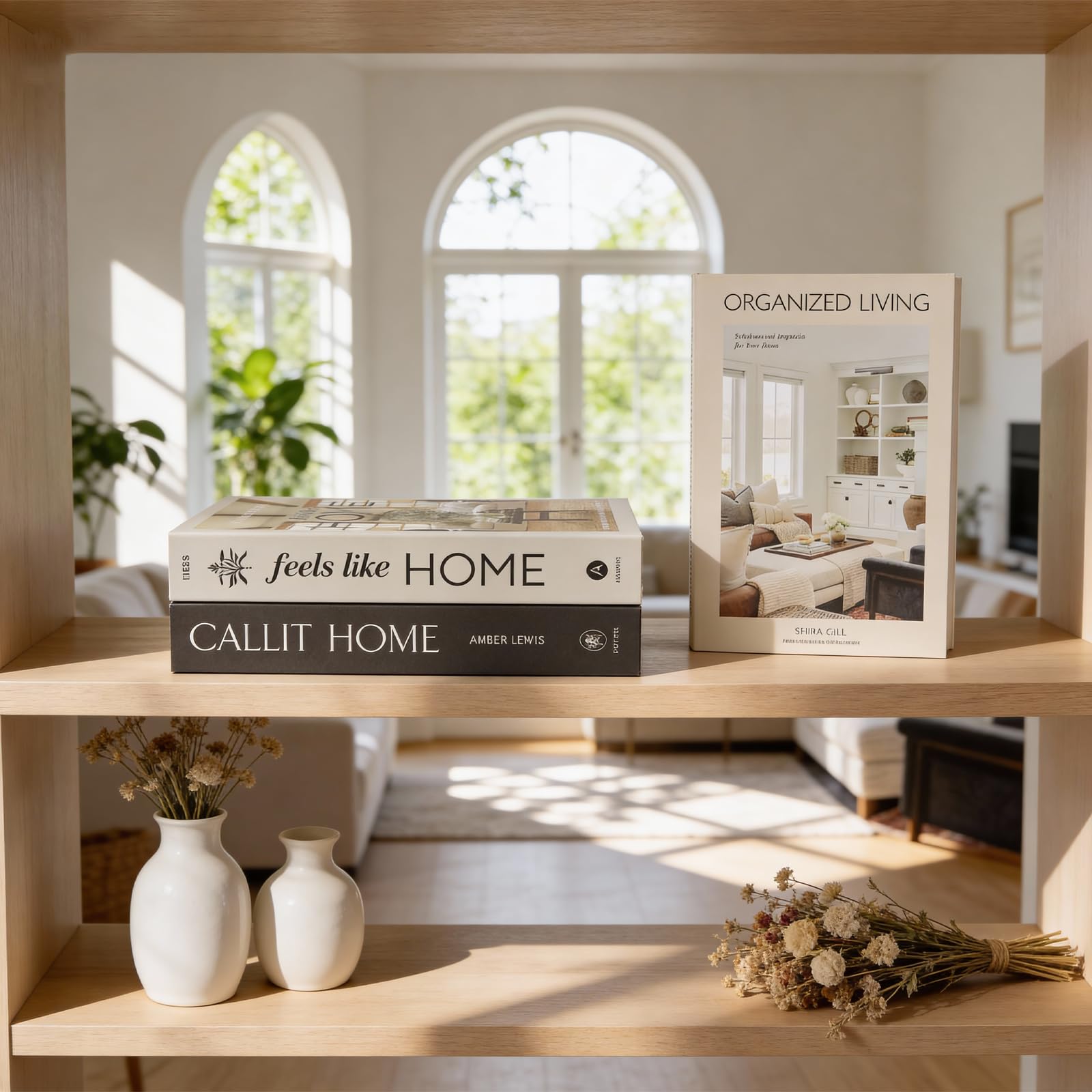 3 pcs Fashion Decorative Books Set for Home Decor,Aesthetic Fake Books for Decoration,Modern Faux Books,Perfect for Coffee Tables,Bookshelves,Room Accents,Entryway,Mantle,Nightstand,Display Props