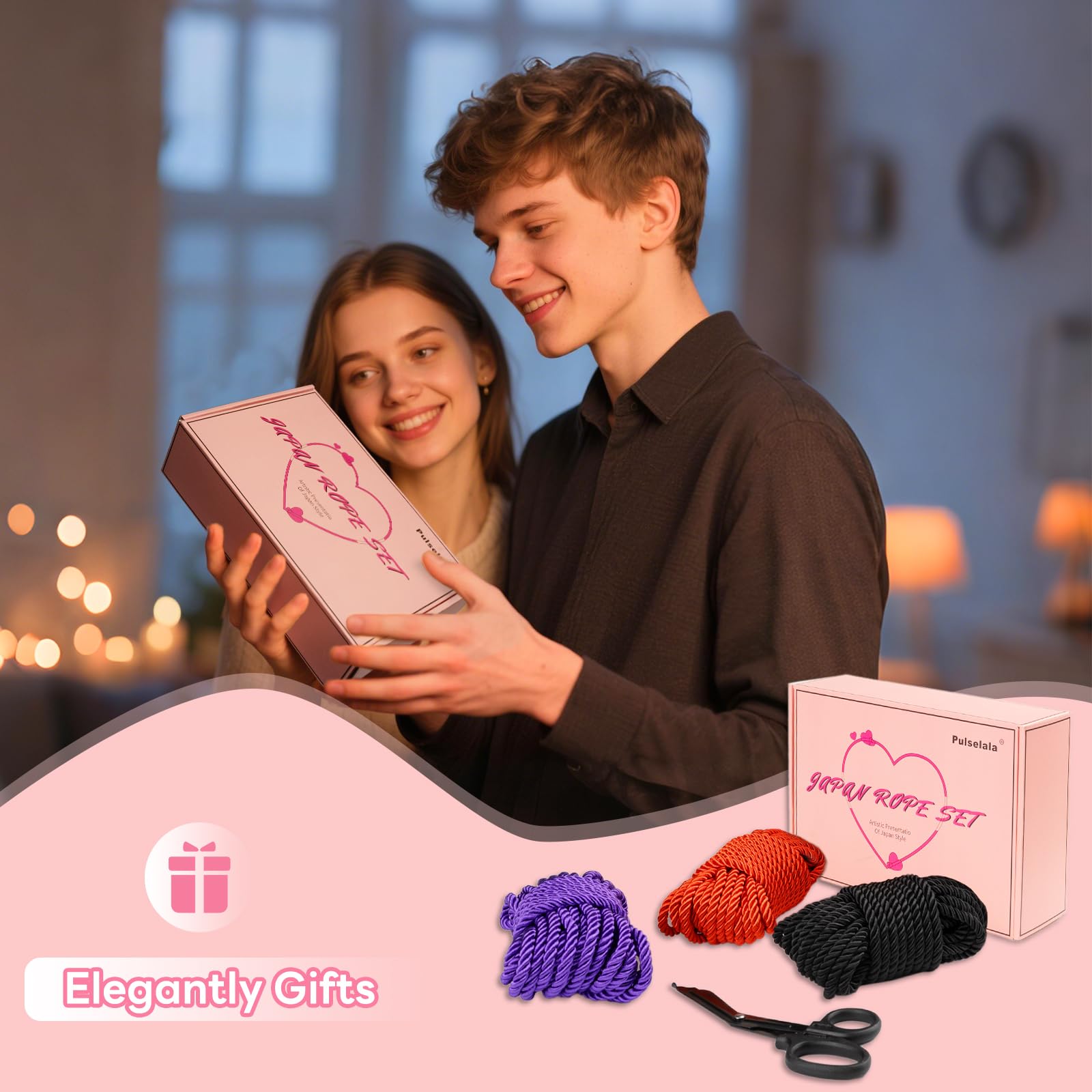 Japanese Rope Style Kit for Beginners and Experienced Riggers, Silky Soft Rope, Perfect for Simple and Complex Knots