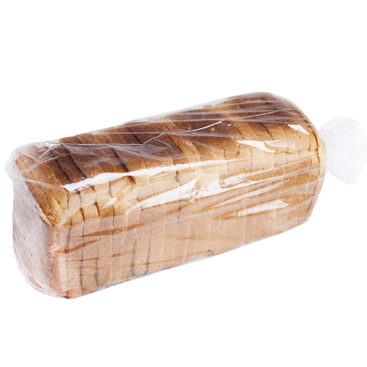 Large Bread Poly Bags,100 Pcs 22x6x10 Inch Bread Loaf Packing Bags with 100 Twist Ties,Clear Thick Gusseted Grocery Bakery Bag (Extra Large-22x6x10)