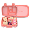 Bentgo® Kids Bento-Style 5-Compartment Lunch Box - Ideal Portion Sizes for Ages 3 to 7 - Leak-Proof, Drop-Proof, Dishwasher Safe, BPA-Free, & Made with Food-Safe Materials (Coral)