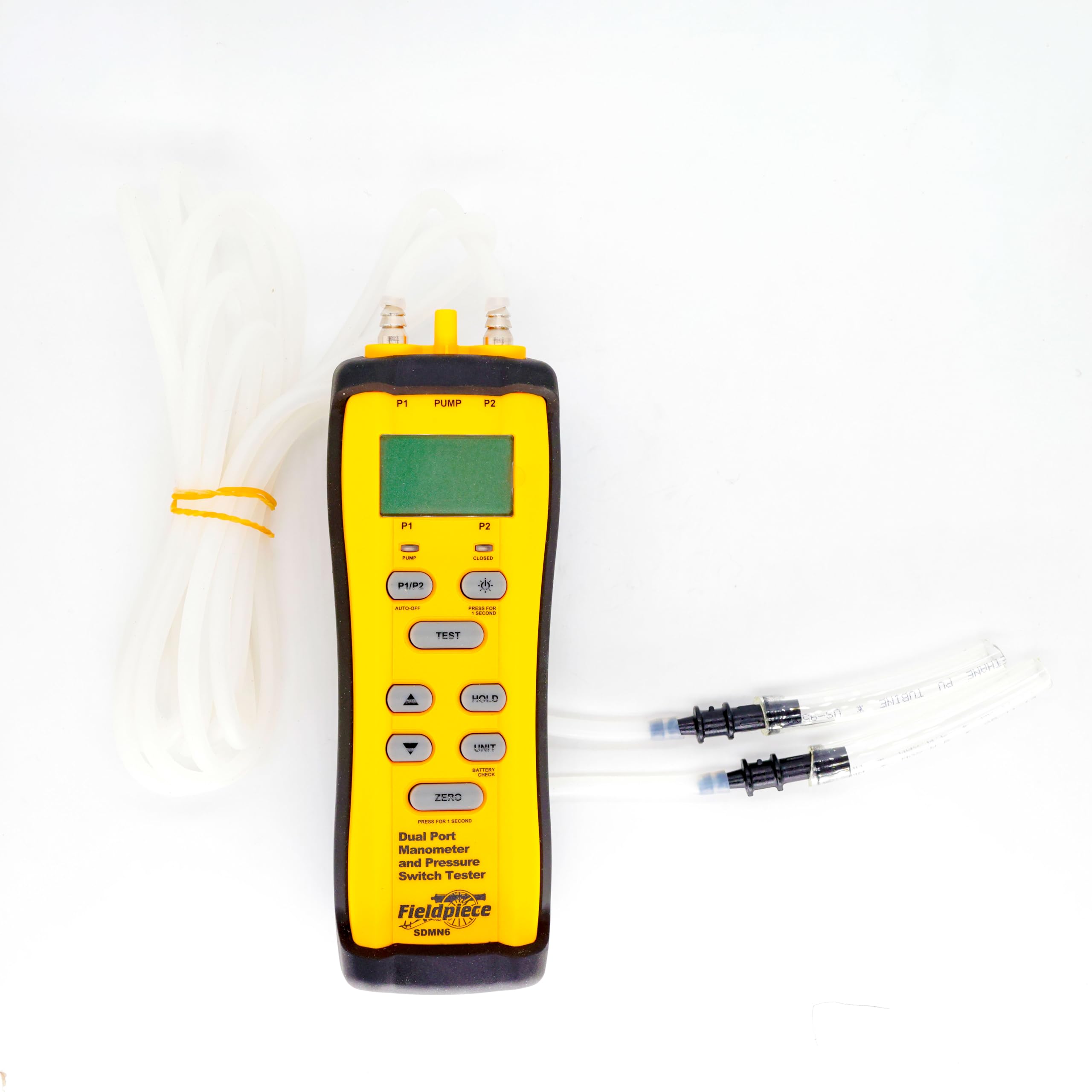 Dpttmlaci Static Pressure Probes Kit for HVAC, 2X Static Tubes with Magnet, 2X 1.8m Silicone Soft Tubes (3mm ID), 2X Manometer Tube Adapter/Fitting 3/16" to 5/16"