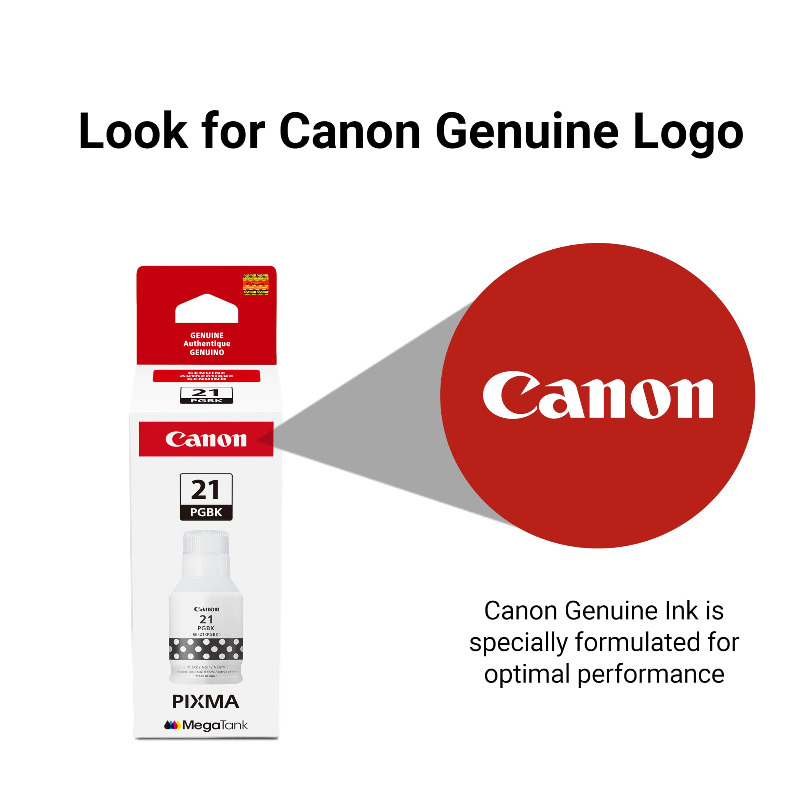 Canon GI-21 PGBK Ink Bottle