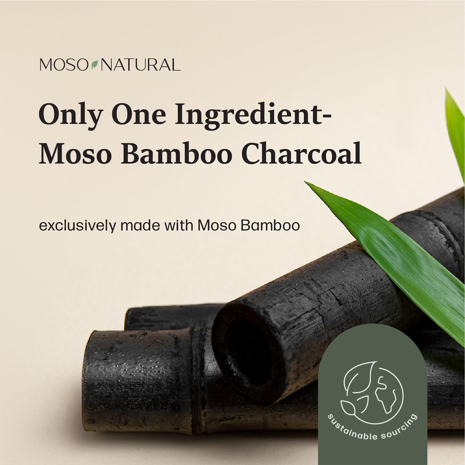 Moso Natural Air Purifying Bag 300g (10.58oz) Premium Bamboo Charcoal Odor Absorber for Home & Pet | Closet Odor Eliminator & Small Room Deodorizer | Charcoal Bags Last 2 Years | Unscented (2 Pack)
