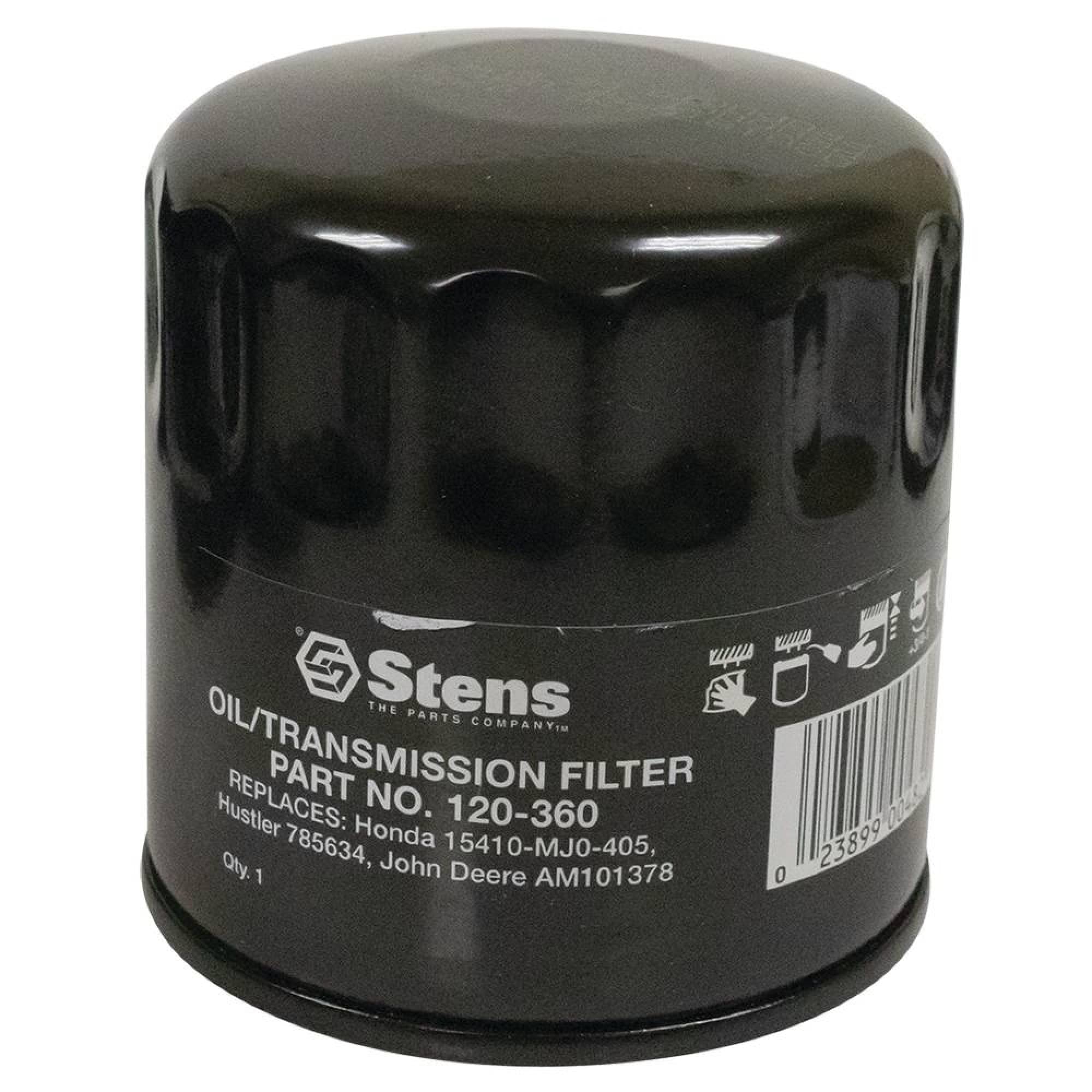 Stens 120-360 Oil Filter Replaces John Deere M806419 Kubota 30401-37580 Bobcat I.R. 3974113B Kubota HH150-32094 Hustler 785634 Honda 15410-MJ0-405 Yanmar 129150-35150