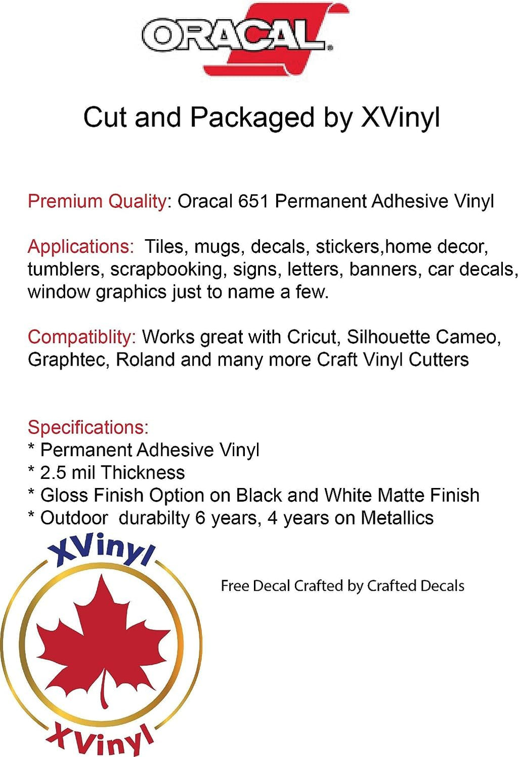 Oracal 651 Vinyl Gloss Outdoor Adhesive Permanent Vinyl (12" x 20 ft Roll) (Metallic Gold)