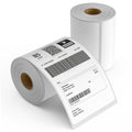2 Rolls 4" x 6" Direct Thermal Printer Label, 250 Labels/Roll, Total 500 Thermal Shipping Labels, Strong Adhesive, Commercial Grade, Perforated, Compatible with Most Thermal Printers (NOT for DYMO)