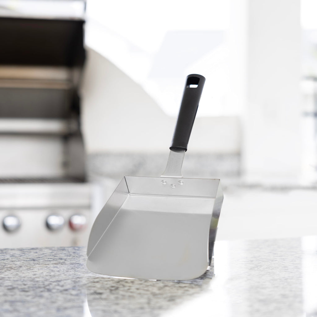 Outset Griddle Scoop Stainless Steel, XL 5 Cup Food Shovel