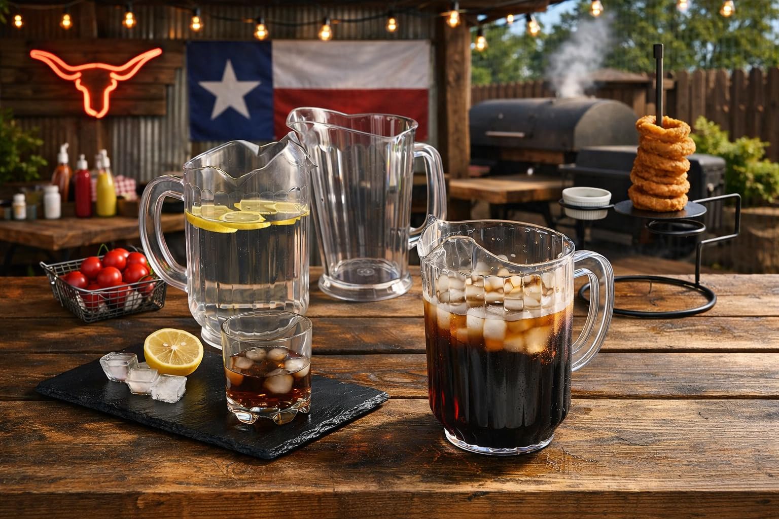 New Star Foodservice 46106 Resturant-Grade Polycarbonate Plastic Water Pitcher, 60 oz, Clear