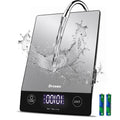 Drcowu Large Display Food Kitchen Scale, 10kg Digital Scales for Baking, Cooking, Keto and Meal Prep, Balance Alimentaire, Food Weight Scale with 1g Accuracy and LCD Backlit, Easy to Read, Gram and Oz