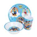 PAW Patrol 3PC Melamine DINNERWARE Set in Gift Box