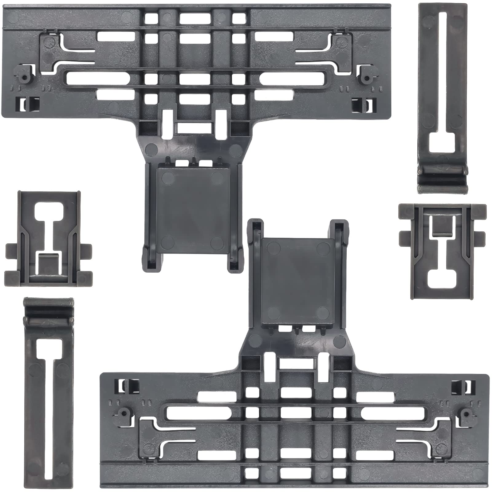 𝟮𝟬𝟮𝟔 𝗨𝗣𝗚𝗥𝗔𝗗𝗘𝗗 Dishwasher Upper Rack Adjuster W10546503 W10195839 W10195840 Dishwasher Positioner for Whirlpool Kitchenaid Maytag Top Rack Adjuster Replacement Parts W10418314 W10306646