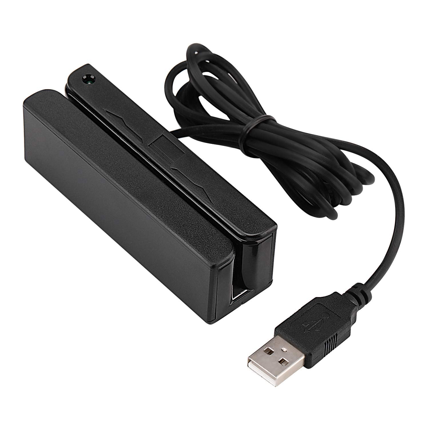 MSR90 USB Magnetic Credit Card Reader Stripe Swipe Magstripe Scanner 3 Tracks Mini Smart Card Reader MSR605 MSR606 Deftun
