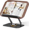 BEAUTRIP Book Stand for Reading, Foldable Book Holder for Desk Hands Free, Display Stand for Office, Kitchen, Cookbooks, Textbook, Recipe, Magazines, Tablets and Laptops