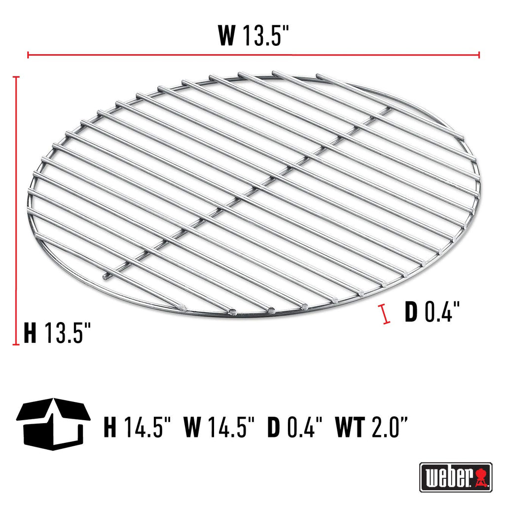 Weber 7440 Plated-Steel Charcoal Grate, 13.5 inches