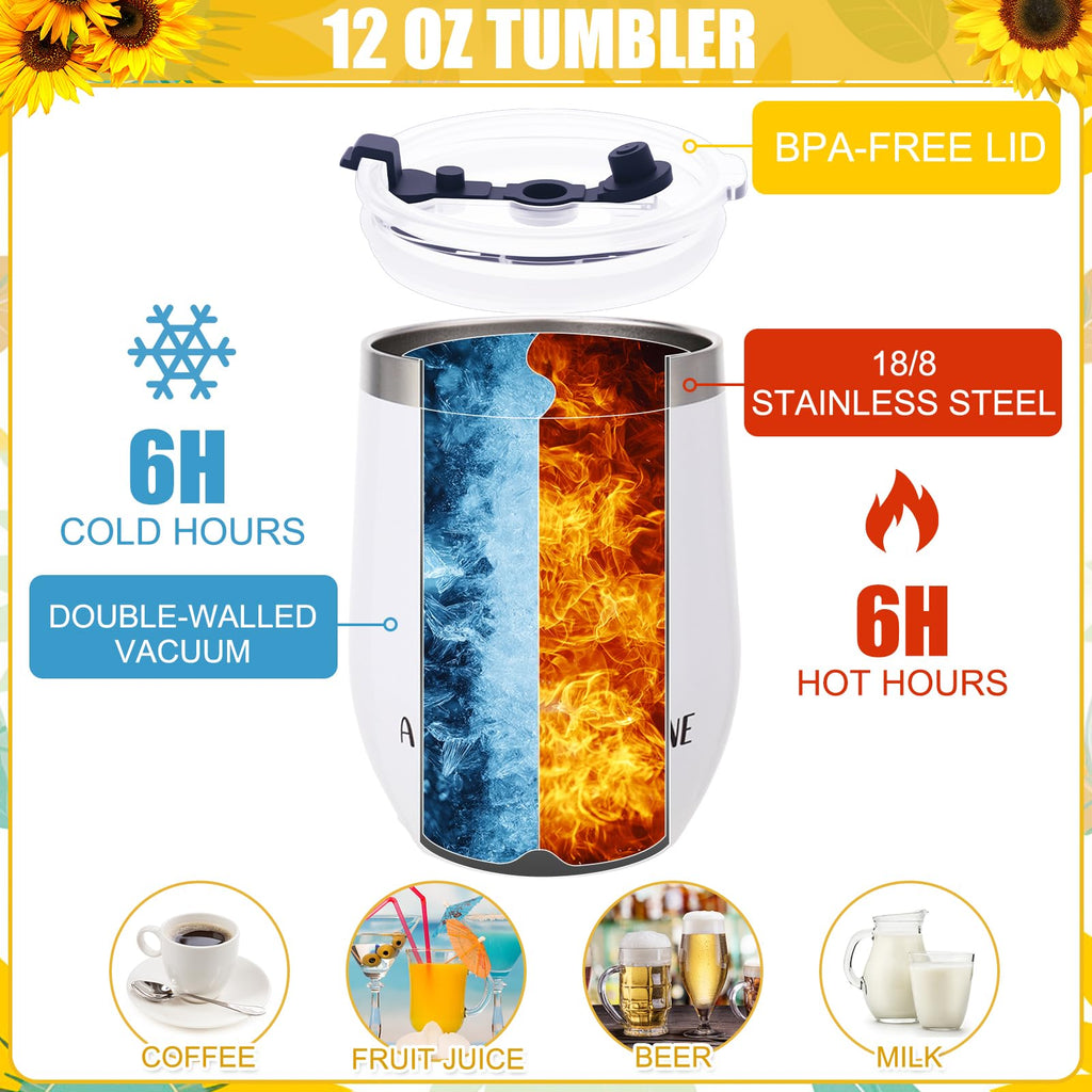 Guiqulai Birthday Gifts for Women,Self Care Gift for Women,Sending Sunshine Get Well Soon Gift,Care Package Sunflower Gifts Baskets for Mum Sister Wife Friends