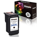 Inktopia 1 Pack Compatible Ink Cartridge Replacement for Canon PG 245XL (1 Black) with Ink Level Indicator Used in Canon PIXMA iP2820 MG2420 MG2520 2920 MG2922 MG2924 MX492 MX490 Printer
