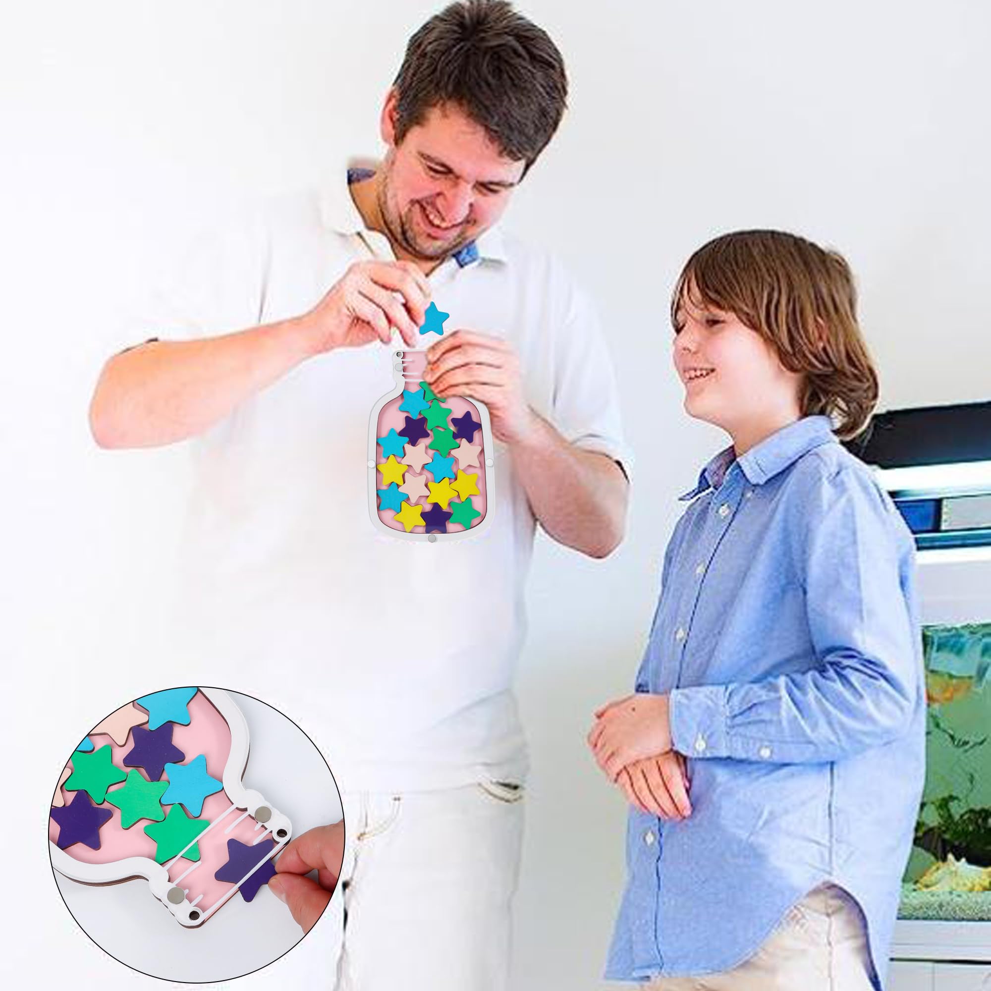 Reward Chart for Toddlers, Potty Training Chart Chore Chart for Boys and Girls, Reward Jars for Kids, Behavior Chart for Kids at Home, Kids Responsibility, Child Responsibility Training Jar