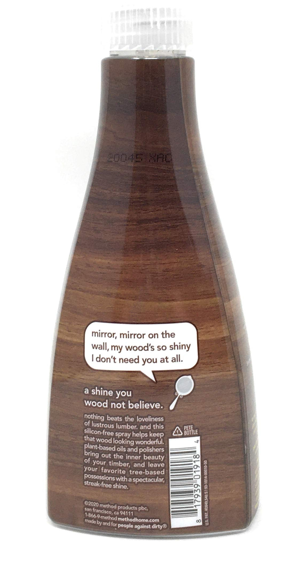 Method Wood Polish, Almond, For Wood Surfaces, Furniture and Cabinets, 14 Ounces (Pack of 1)