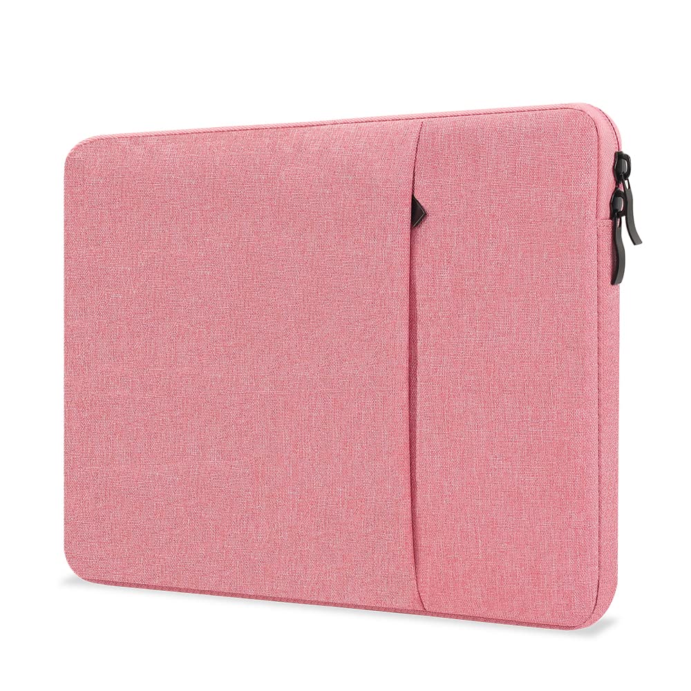 ProElife 13-Inch Laptop Sleeve Case for 2026 New MacBook Neo 13 inch with A18 Pro (A3404) Chip Accessory Traveling Carrying Bag Water-Resistant Cover Simple Case with Pocket (Pink)