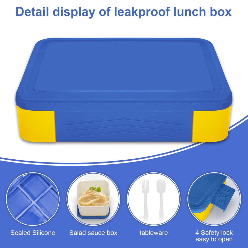 Hap Tim Bento Box Lunch Box for Kids (CA1265-BL)