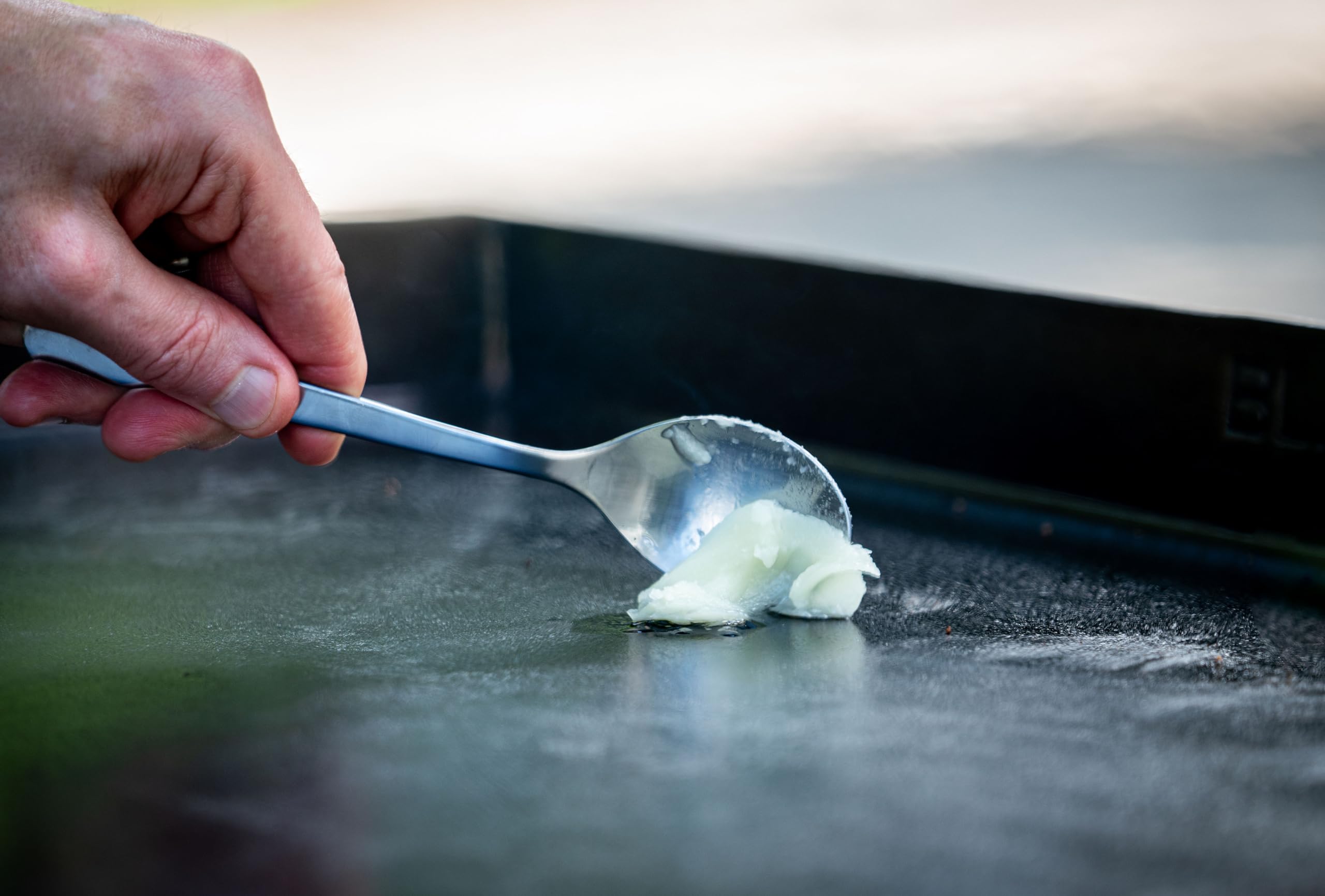 CARON & DOUCET - 100% Plant-Based Griddle Oil & Seasoning Set: Best for Maintaining, Protecting & Conditioning Griddle!